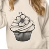 Cupcake Template In SVG File Format For Free Download