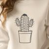 Unique Cactus In DXF Free Commercial Use Download