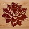 A vector design featuring a cacti-style succulent in a simple and clean format suitable for various applications.