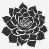 Illustrative depiction of a desert plant, suitable for floral design and gardening projects.
