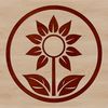 Blossoming Beauty - Simple Floral SVG A simple line drawing of a sunflower in full bloom, showcasing its large petals and tall stem.