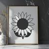 Floral Sunflower In PDF For Free Download