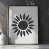 Artistic Sunflower SVG, PNG, PDF And DXF Files