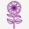 Artistic Flower In SVG & PNG