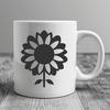 Free Sunflower - Laser Cutter SVG