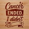 A motivational quote about survival and perseverance on the front lines against cancer.