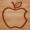 Vector Apple Illustration A stylized illustration of a ripe red apple, suitable for graphic design and vector art projects.