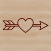 SVG arrow cut file for Cricut and laser cutting