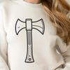 Graphic Axe Design Vector Tool Illustrative axe graphic designed as a vector tool