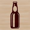 Brewed to Perfection SVG Design A digital illustration of a beer bottle, suitable for vector graphics and cutting machine use.
