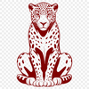 Majestic Feline Wildlife Icon A majestic jaguar, a large cat species native to the Americas.