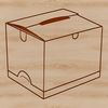 Free Downloadable Box Clipart A customizable box template designed for vector art and graphics.