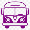 SVG Bus Design for Cutting Machines High-quality SVG bus illustration suitable for vector design and cutting machine applications.