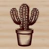 Spiny Desert Delight A prickly desert plant with thick waxy skin and sharp spines.