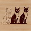 Domestic Cat Illustration Vector Art A high-quality vector illustration of a domestic animal.