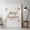 A festive Christmas phrase illustration in vector format, suitable for commercial or personal use.
