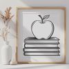 Open Book with Apple Logo SVG An open book with the Apple logo on the cover, suitable for education or personal projects.