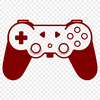 Digital Game Controller SVG Design A high-quality digital game controller with buttons and analog sticks.