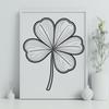A stylized illustration of a single leaf in vector format, suitable for digital design projects.