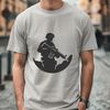 Vector Uniform Design A stylized illustration of a male soldier in uniform, suitable for vector design and cutting machine applications.