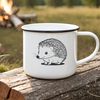Beautiful Hedgehog SVG File A digital illustration of a hedgehog in vector format, suitable for various design applications.