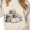 Digital Coin Illustrations in Various Styles A set of digital coin illustrations in various styles, suitable for design projects.