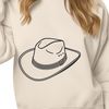Traditional Western Headgear Vector A traditional cowboy hat made from vector lines and shapes.