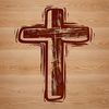 Religious Icon Design in SVG Format A vector illustration of a Christian crucifix, suitable for design and printing.