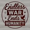 Anti-war quotes vector illustration designed for digital and physical applications.