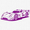 Scalable Racing Car Design Racing vehicle graphic designed as a scalable SVG file.