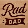 Funny Dad Quotes Vector Design A collection of humorous quotes about fatherhood in a clean and simple vector design.