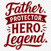 Beautiful Dad Quotes for Father's Day Decorations Vector design quote about fathers, suitable for Fathers Day decorations and gifts.