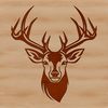 Vector Headshot of a Free Animal Wild animal head illustration of a deer in vector format.