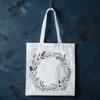 Beautiful Decorative Wreath Design Vector art illustration of a decorative wreath with a floral motif.