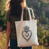 Beautiful Symbol of Devotion and Love Sacred Heart symbol in vector format, suitable for commercial or personal use.