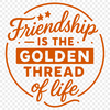 A collection of inspirational quotes about friendship, perfect for personal use or as a gift.