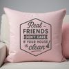 A heartwarming quote about friendship in a clean vector design suitable for personal and commercial use.
