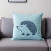 Small Mammal Clip Art Design A small, spiny mammal with a rounded body and long snout, ideal for clip art designs.