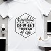 Minimalist Quotes for Best Friends Friends quotes illustrated in a minimalist vector design.