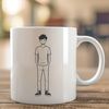 Free Graphic Design Elements Male Figure Male figure illustration in vector format for graphic design projects.