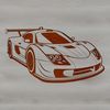 A high-performance racing car with sleek design, ready for vector art applications.