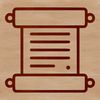 A digital illustration of a traditional graduation diploma with a parchment-style paper background.