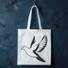 Beautiful Bird Design SVG File A detailed illustration of a dove in vector format.