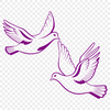 Dove Silhouette Vector Graphic Vector illustration of a white dove in flight, suitable for graphic design projects.