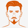 Beautiful Male Clipart Design A simple illustration of a male figure created in vector format.