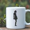 Free Scalable Vector Art of a Girl A young girl illustration created as a scalable SVG file.