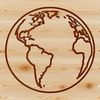 Beautiful Digital Planet Earth SVG Design A digital representation of our planet Earth in vector format.