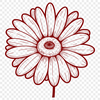 Daisy Flower Illustration A high-quality vector illustration of a daisy flower, suitable for digital design projects.
