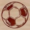 Beautiful Soccer Ball Graphics A high-resolution vector graphic illustration of a soccer ball.