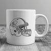 Sporty Vector Graphics Football Emblem An SVG vector graphic representation of a standard-sized American football.